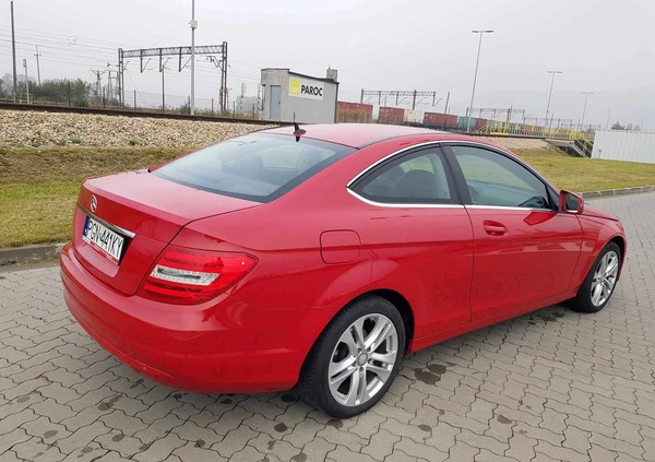 Mercedes-Benz Klasa C cena 46600 przebieg: 166000, rok produkcji 2012 z Trzemeszno małe 781